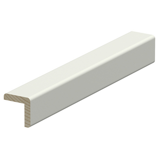 YTTERHÖRNLIST FURU 27X27MM VITMÅLAD