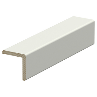YTTERHÖRNLIST FURU 43X43MM VITMÅLAD