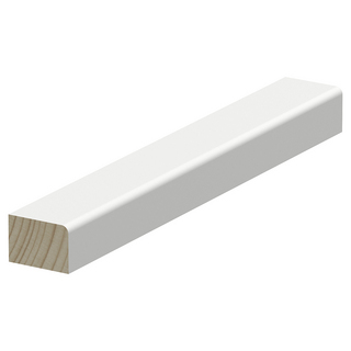 SALNINGSLIST FURU 19X27MM HELVIT