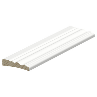 FODER FURU 15X69MM ALLMOGE VITMÅLAD