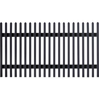 STAKET LINNEA 2 SVART 180X90CM