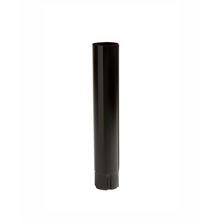 MELLANSTYCKE SVART 90MM 500MM L=500MM FÖR RÖR 90MM