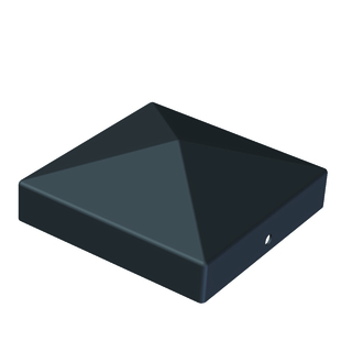 STOLPLOCK PYRAMID SVART