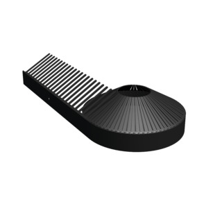 FÅGELBAND 5M/RULLE PLAST SVART