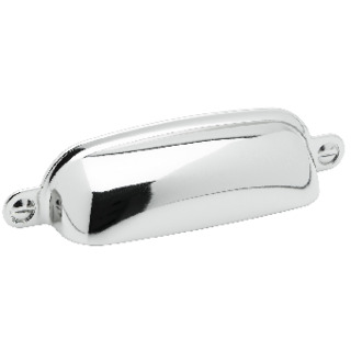 SKÅLHANDTAG NEWPORT96 NICKEL POLERAD