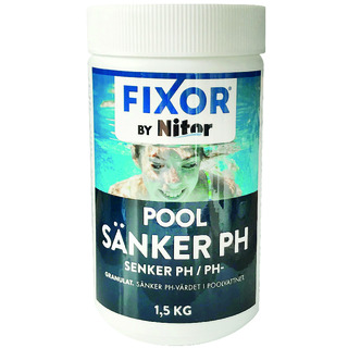 POOLKEM SÄNKER PH NITOR 1,5KG