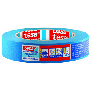 MASKERINGSTEJP PRECISION 4440 OUTDOOR TESA BLÅ 50MX25MM
