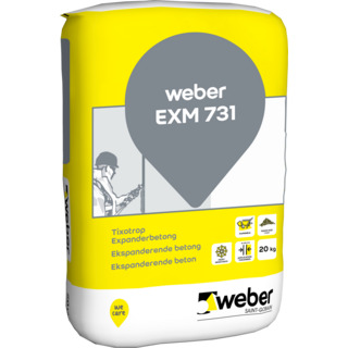 EXPANDERANDE FOGBETONG EXM731