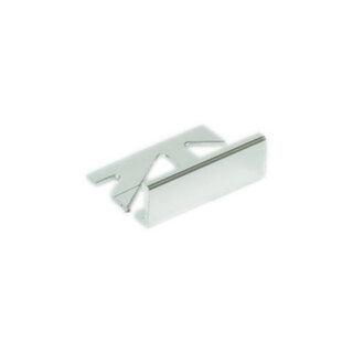 KAKELLIST RAK ALU SILVERELOXERAD BLANK 10MM 2,5M