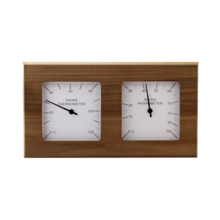 BASTUTERMOMETER&HYGROMETER KVADRAT&CEDER