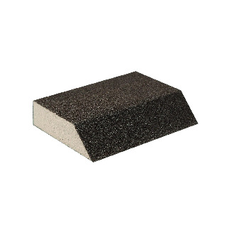 SLIPSVAMP VINKLAD P80 125X85X25MM