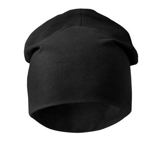 MÖSSA BOMULLSBEANIE SVART