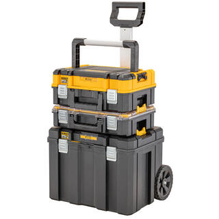FÖRVARINGSLÅDA DWST83411-1 TSTAK SET 3 LÅDOR