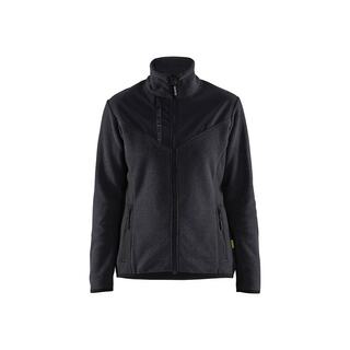 JACKA 5942 2536 STICKAD SOFT SHELL ANTRACITGRÅ/SVART M