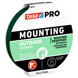 MONTERINGSTEJP 66751 PRO MOUNTING TESA OUTDOOR 5MX19MM