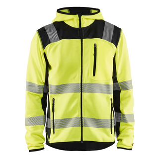 VARSELJACKA 4923 2120 STICKAD VARSELGUL/SVART