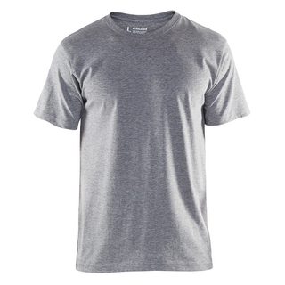 T-SHIRT 3300 1033 GRÅMELERAD L