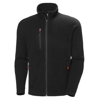FLEECEJACKA OXFORD SVART XL POLARTEC