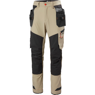 HANTVERKSBYXA KENSINGTON SAND/MÖRKGRÅ C44