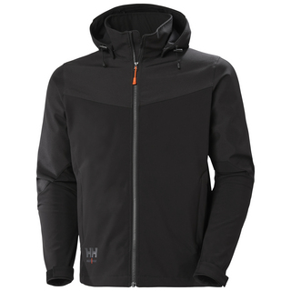 JACKA SOFTSHELL OXFORD SVART