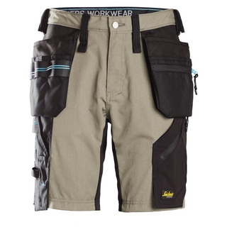 SHORTS HF LW 37.5 KHAKI/SVART STL 60