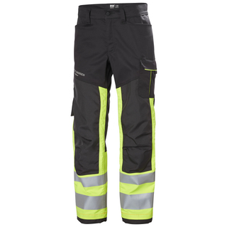 ARBETSBYXA ALNA 2.0 HIVIS KLASS 1 VARSELGUL/GRANITGRÅ