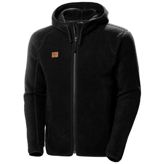 FIBERPÄLSHOODIE HERITAGE SVART M