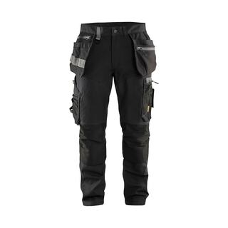 HANTVERKSBYXA 1599 1860 STRETCH SVART C50