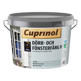 DÖRR-FÖNSTERFÄRG V BC 2,35L CUPRINOL