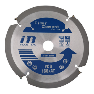 PCD-KLINGA 160X20MM 4 TÄNDER