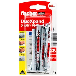 FASADPLUGG DUOXPAND SEXKANT