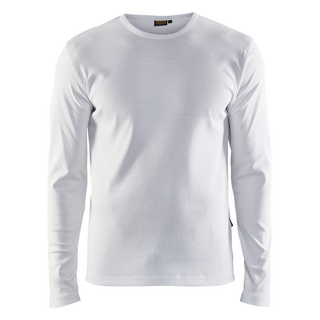 T-SHIRT 3314 1032 LÅNGÄRMAD VIT L