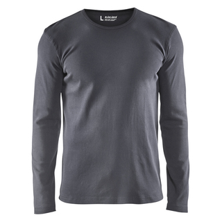 T-SHIRT 3314 1032 LÅNGÄRMAD GRÅ M