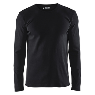 T-SHIRT 3314 1032 LÅNGÄRMAD SVART M