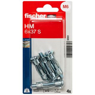 METALLEXPANDER HM 6X37 4ST ENKELGIPS