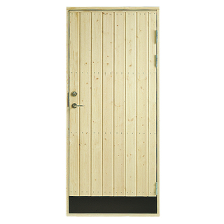 FÖRRÅDSDÖRR 18GR 9X20 RAK KLARGLAS