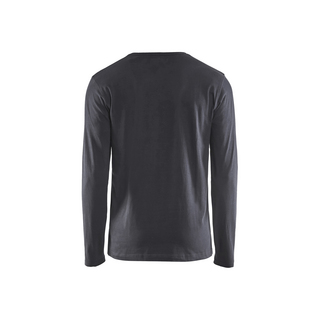 T-SHIRT 3500 1042 LÅNGÄRMAD MELLANGRÅ XL