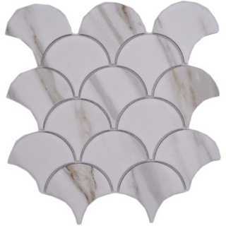 MOSAIK WS FÄCHER CALACATTA