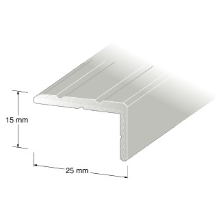 TRAPPNOS 25X15MM SILVER 100CM NR49              (12)