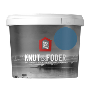 FALU RÖDFÄRG KNUT&FODER BLÅ 1L