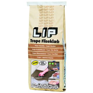 FÄSTMASSA LIP TROPE KAKELFIX GRÅ 20KG