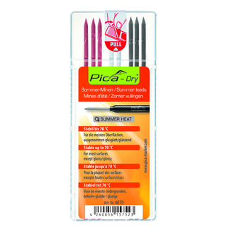 STIFT PICA R PICA-DRY 70C SORT 8ST
