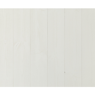 15X118 PANEL SLÄTSPONT FINSÅGAD MÅLAD VIT S0502Y 8%