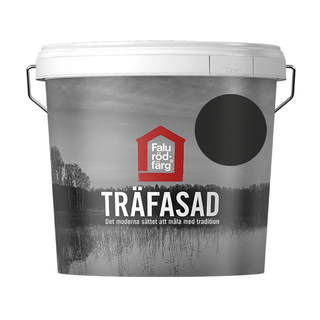 FALU RÖDFÄRG TRÄFASAD SVART 5L