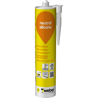 SILIKON 18 NEUTRAL MÖRKGRÅ 310ML