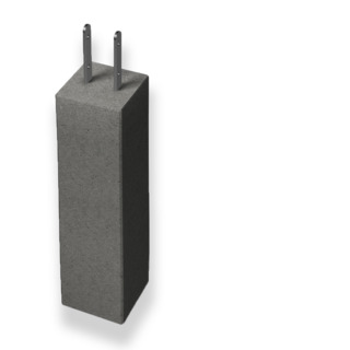 BETONGPLINT FAST MED STOLPSKO