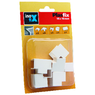 SKARV&HÖRN PLASFIX VIT 16X16