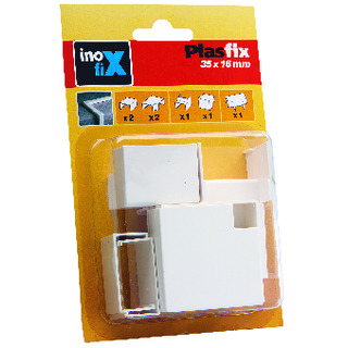 SKARV&HÖRN PLASFIX VIT 35X16
