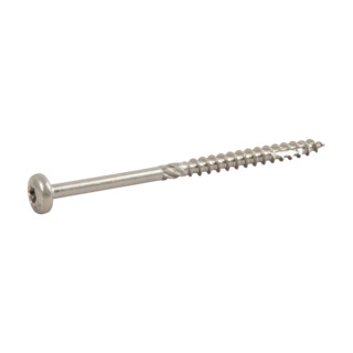 TRÄSKRUV A2 5X100 100ST ESSDRIVE KULLRIG SKALLE RF