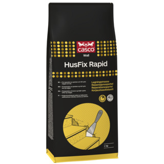 VÄGGSPACKEL HUSFIX RAPID CASCO 1KG